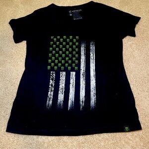 Monster Energy Women’s V-Neck XL Flag